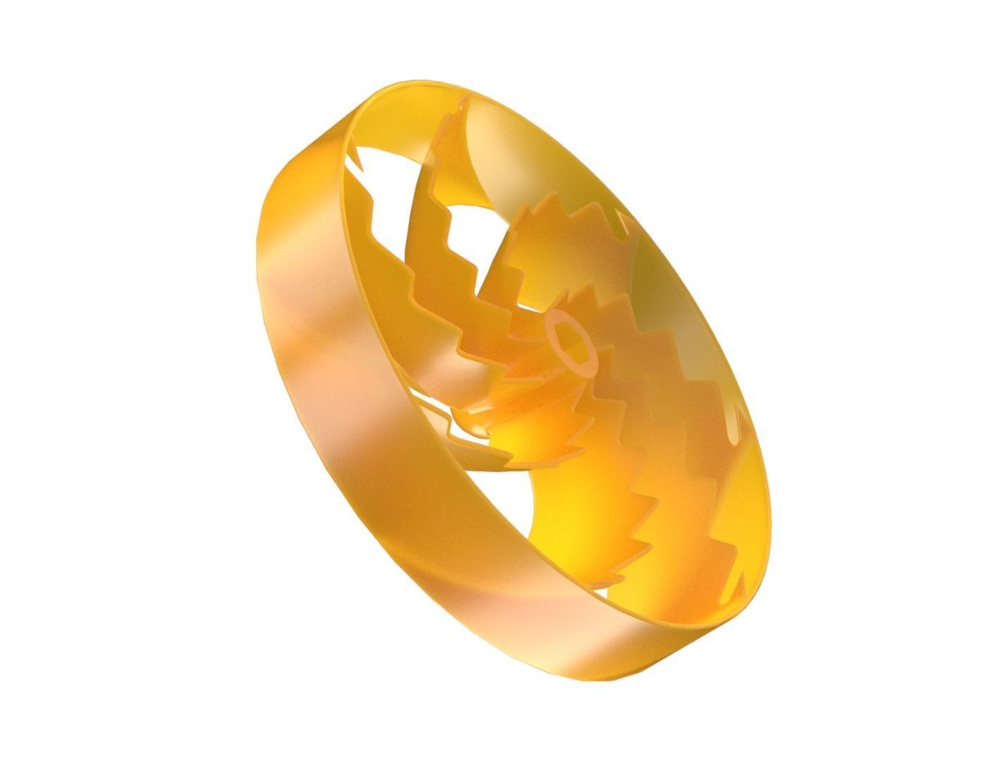 Bionic propeller for Submarines Yachts and Ships 3D print model_22