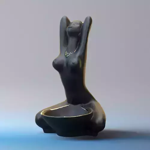 S00061 Elegant Woman Statue