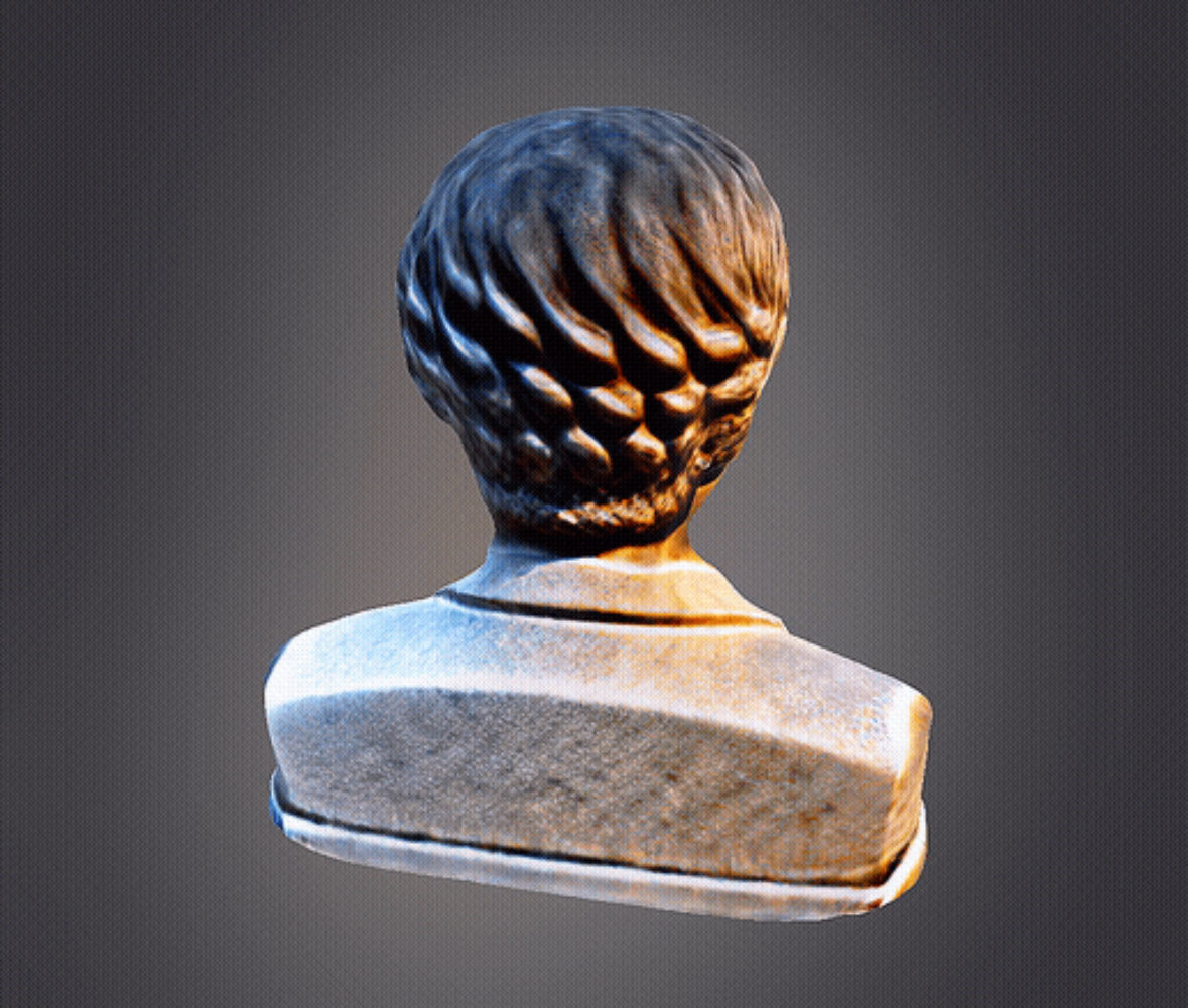 Satoshi Bust 3D print model_2