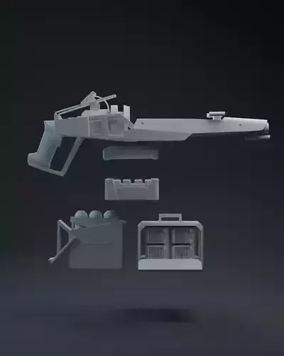 Republic Commando One-Twelfth Scale Other Blasters Pack 2