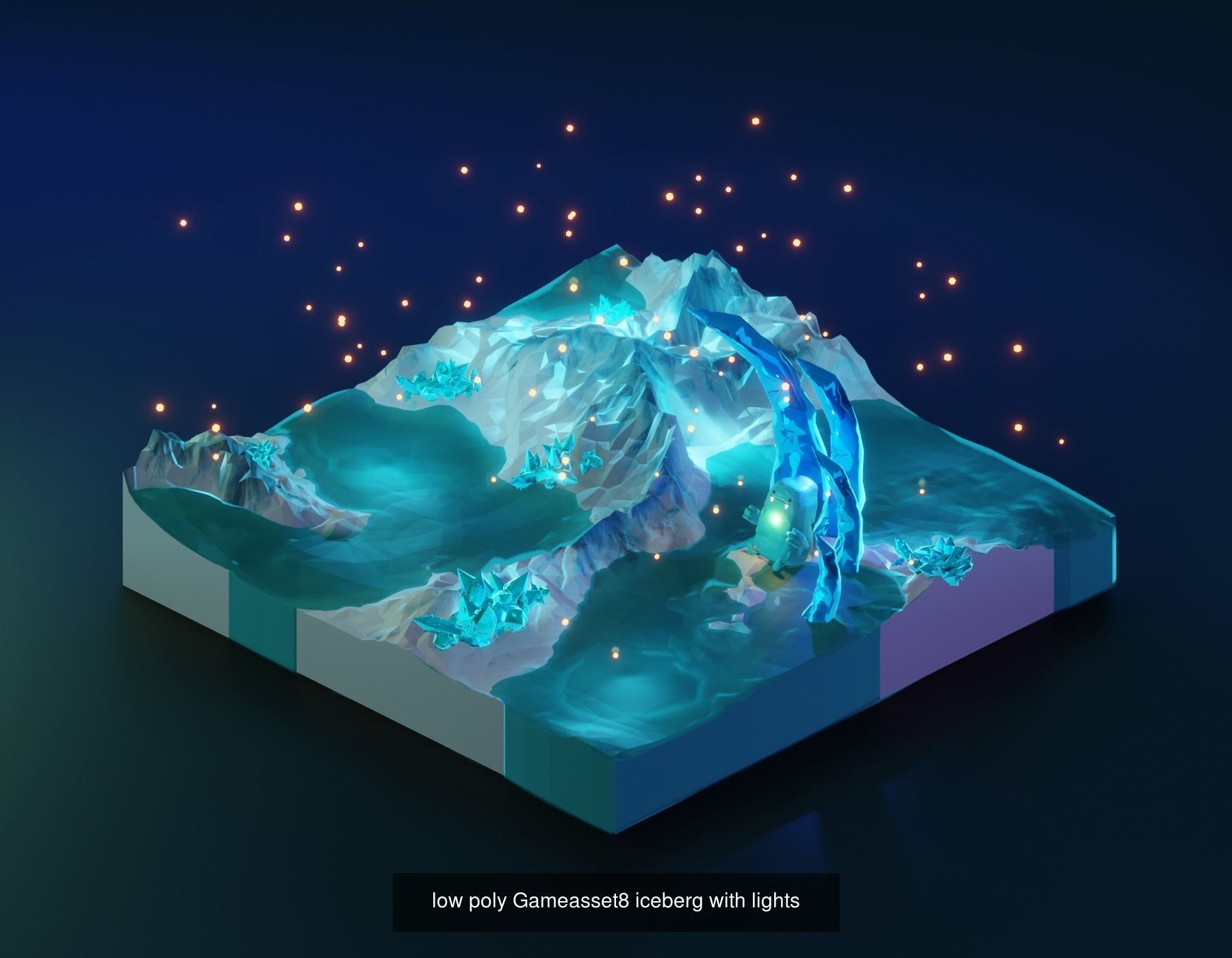 Low poly game environment 3D Model Collection_7