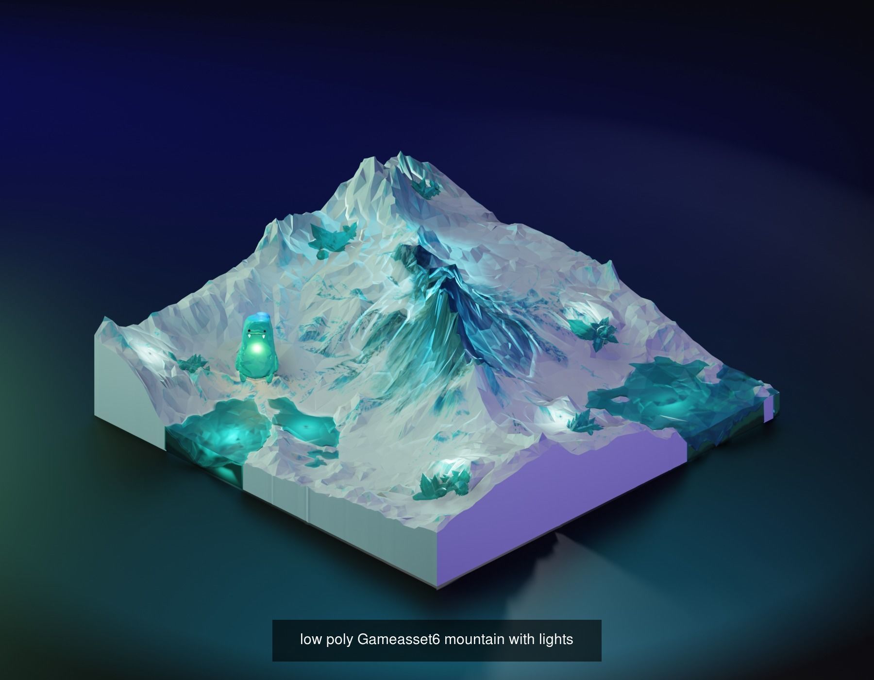 Low poly game environment 3D Model Collection_6