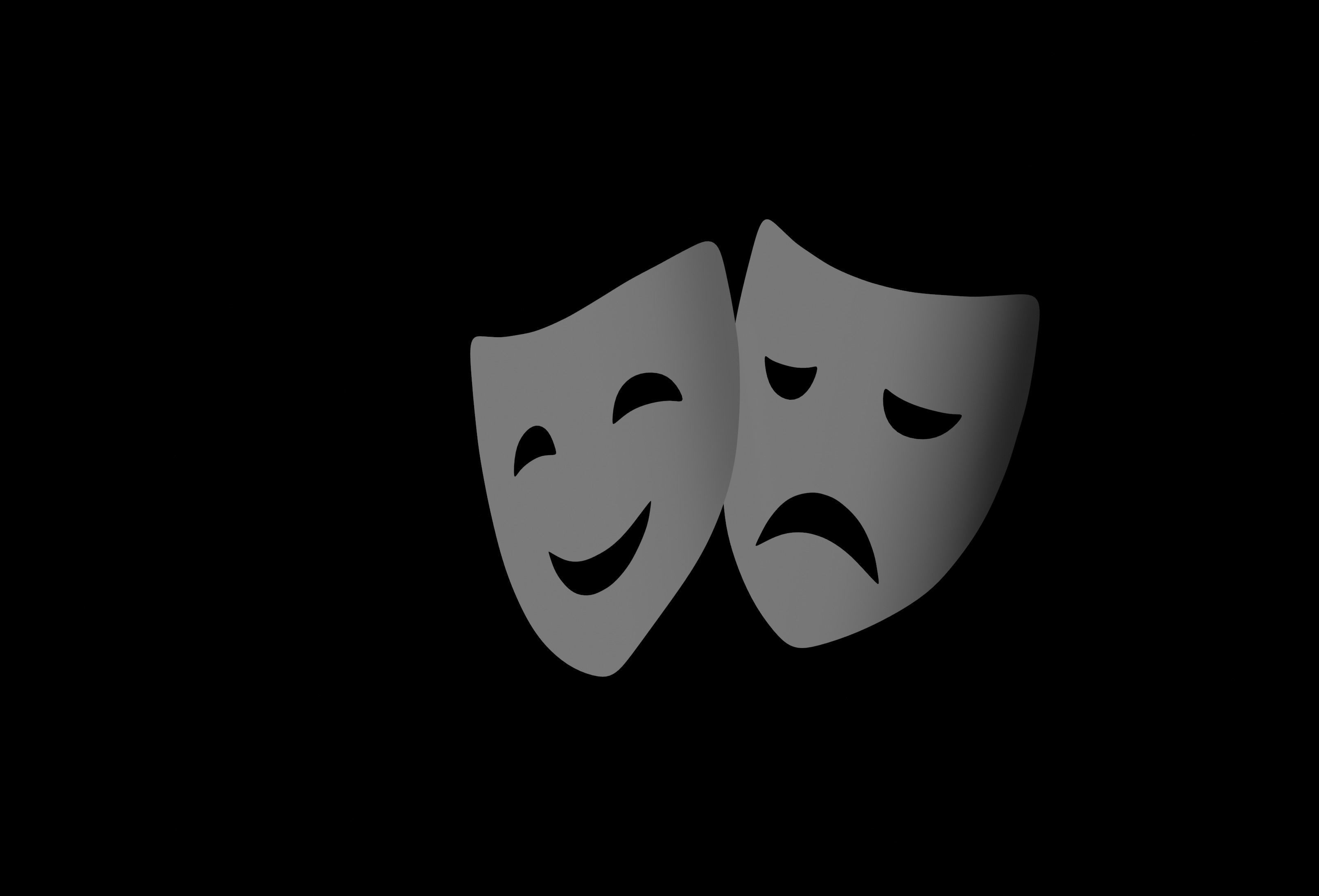 Comedy Mask 3D model_1