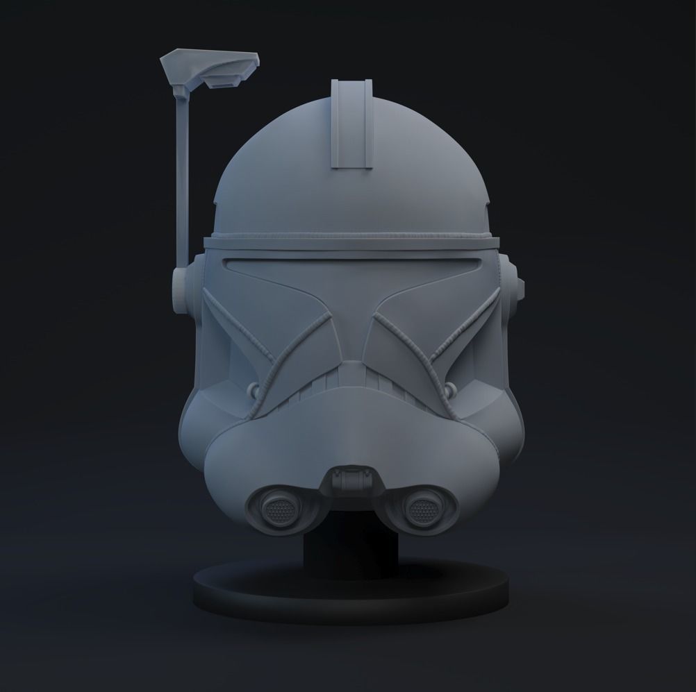 Clone Cpt Rex One-Twelfth Scale Kit 3D print model_7