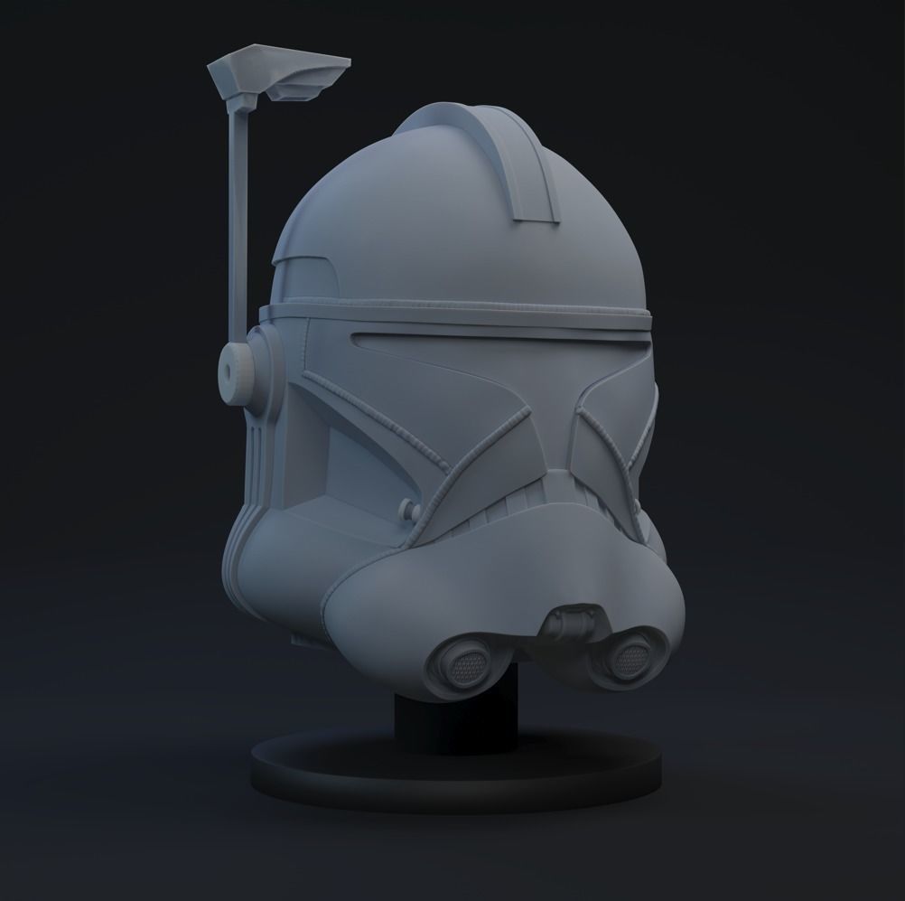 Clone Cpt Rex One-Twelfth Scale Kit 3D print model_8