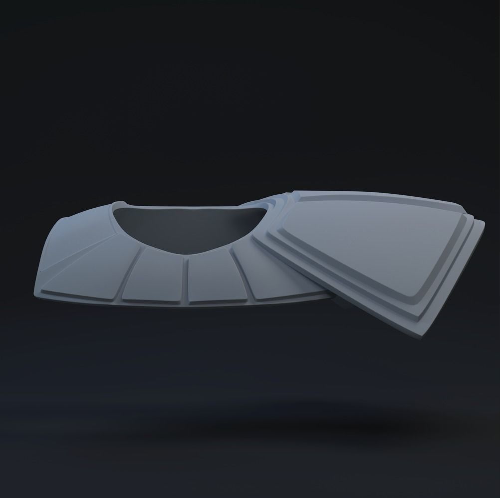 Clone Cpt Rex One-Twelfth Scale Kit 3D print model_1