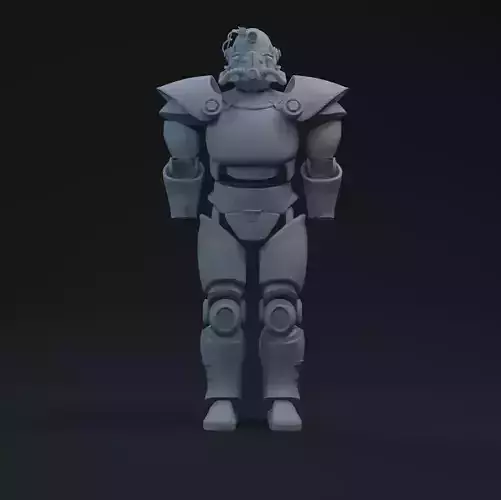 F3-NV T-51b Power Armor One-Twelfth Scale Kit