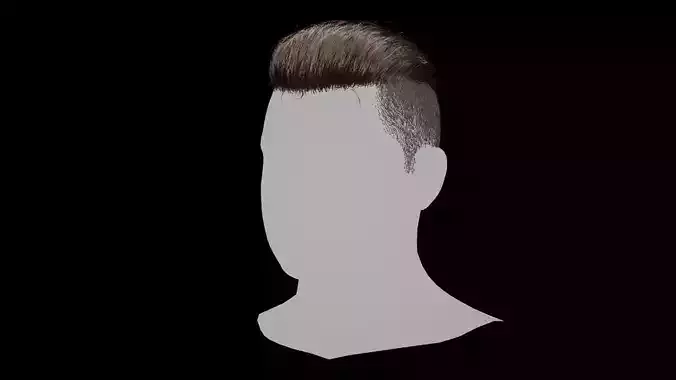 Male Real-time Hair