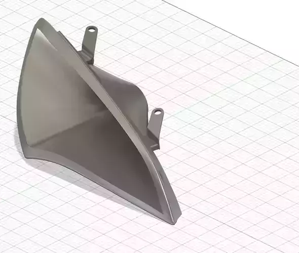 Genesis Coupe bk1 Cold Air intake 3D print model
