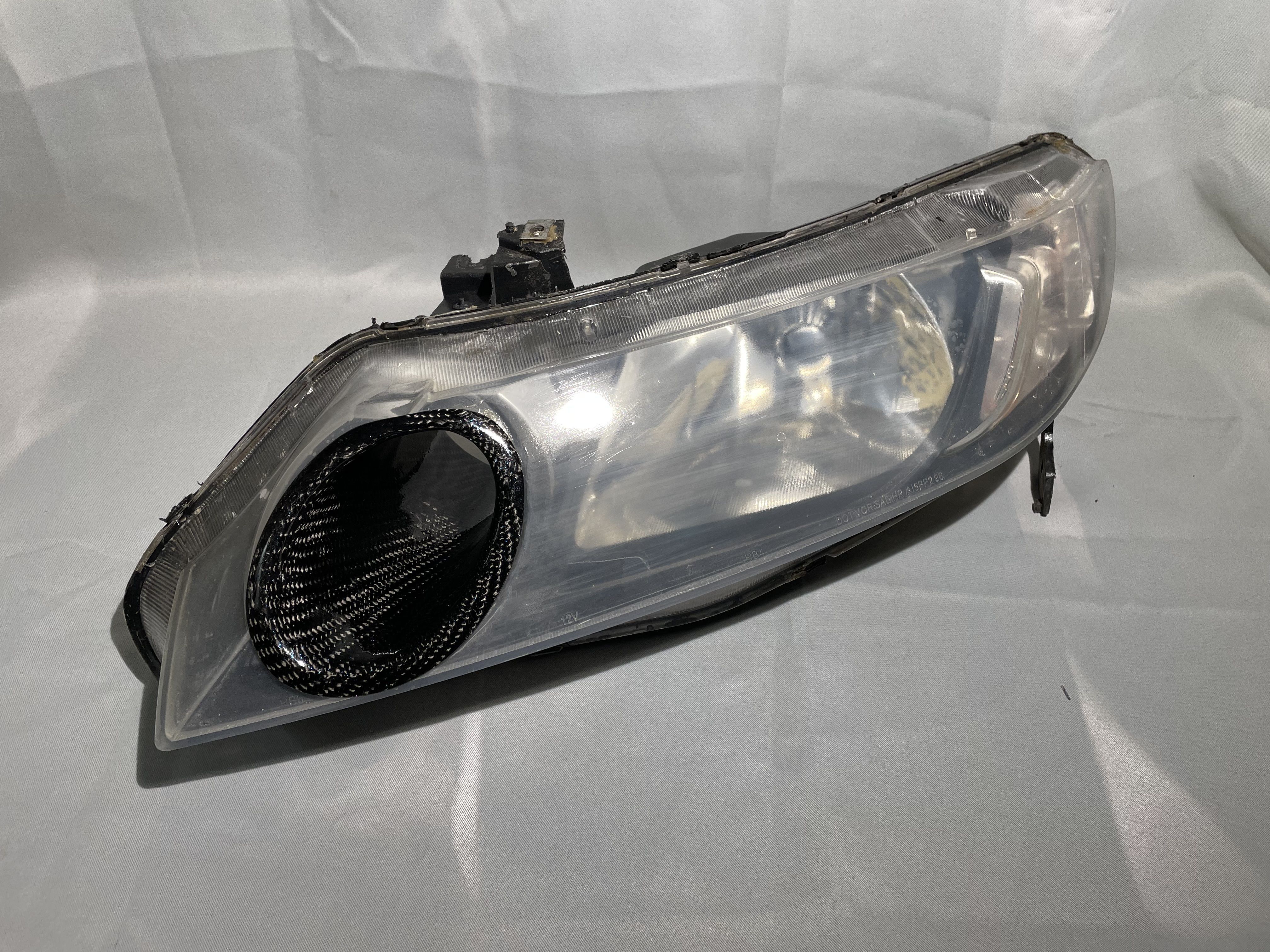 Civic Sedan 2007 Headlight Air Duct 3D print model_4