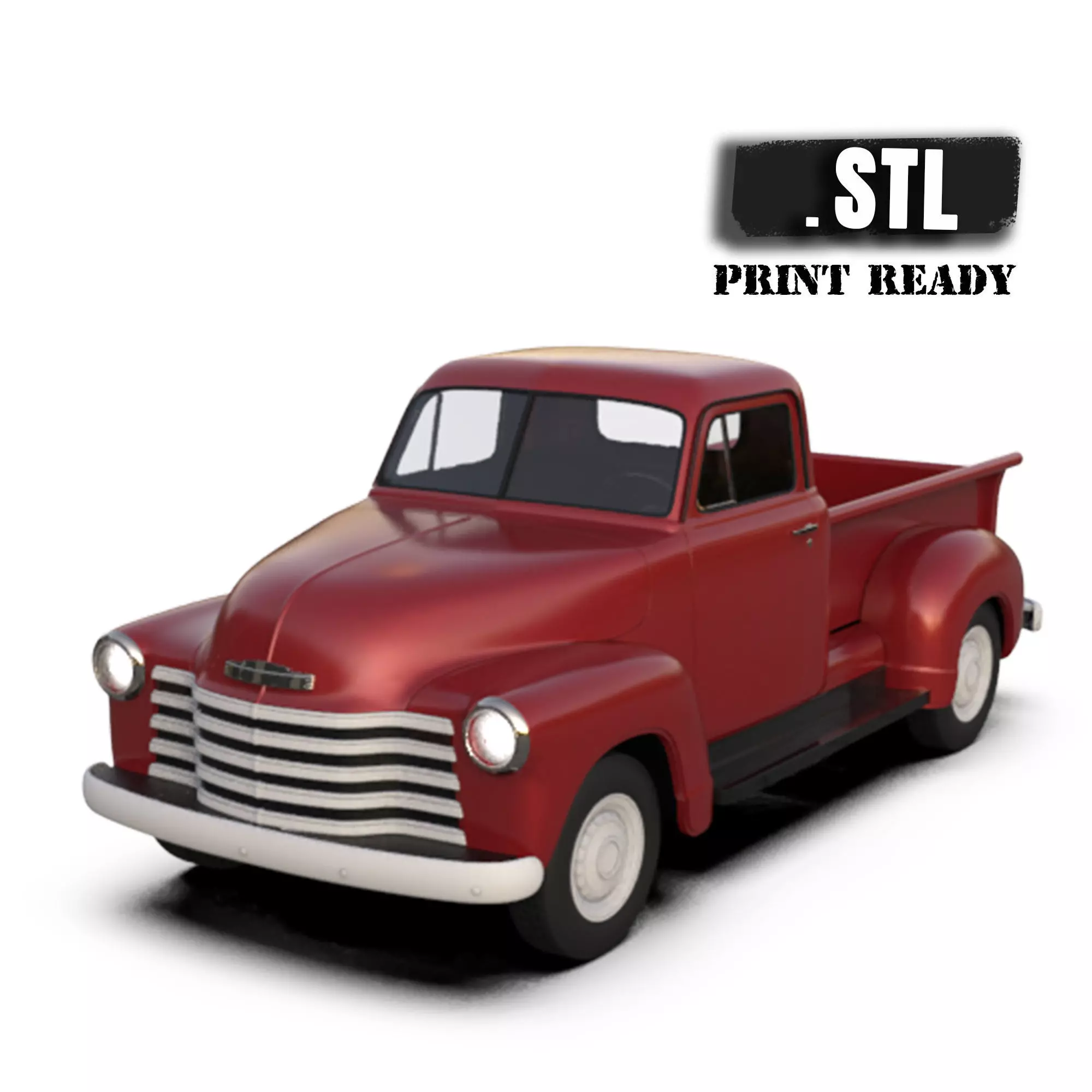 1951 Pickup 3100 3d printed Cars Old pickup 3D print model_0