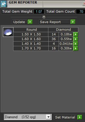Rectangular Diamond Band Ring 3237 3D print model_8