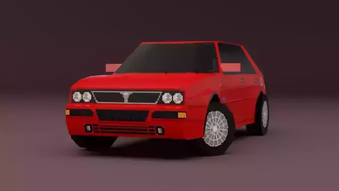 Lancia Delta Integrale PS1 Style