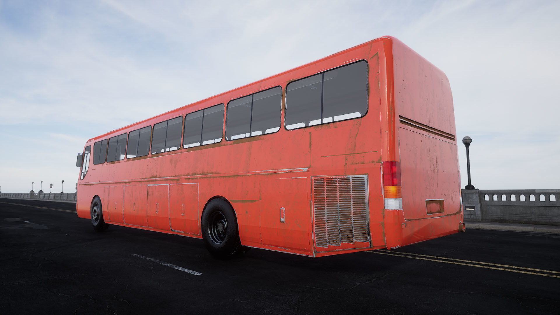 Levo Bus 400 - Unreal Engine Project Low-poly 3D model_6