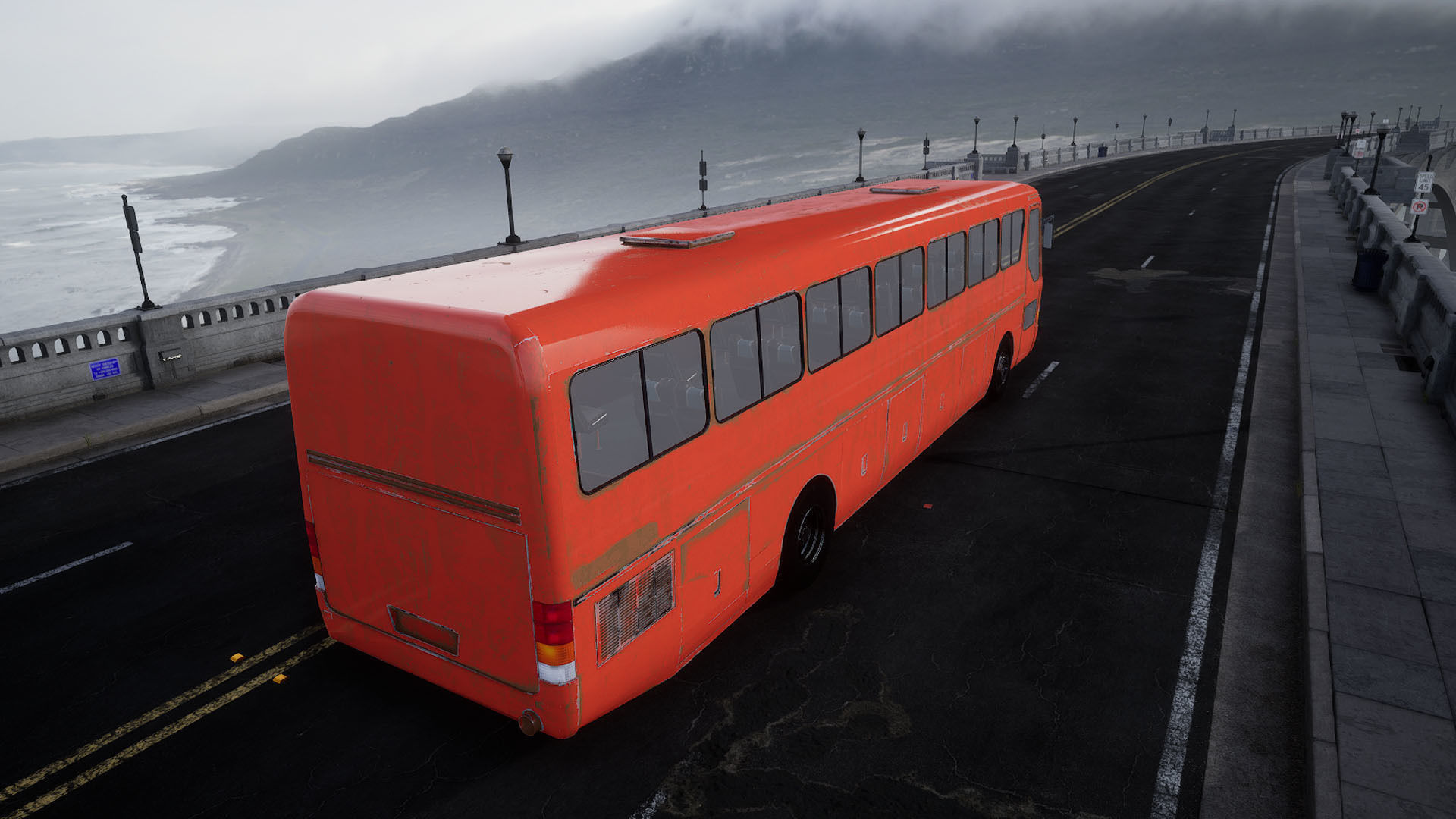 Levo Bus 400 - Unreal Engine Project Low-poly 3D model_12