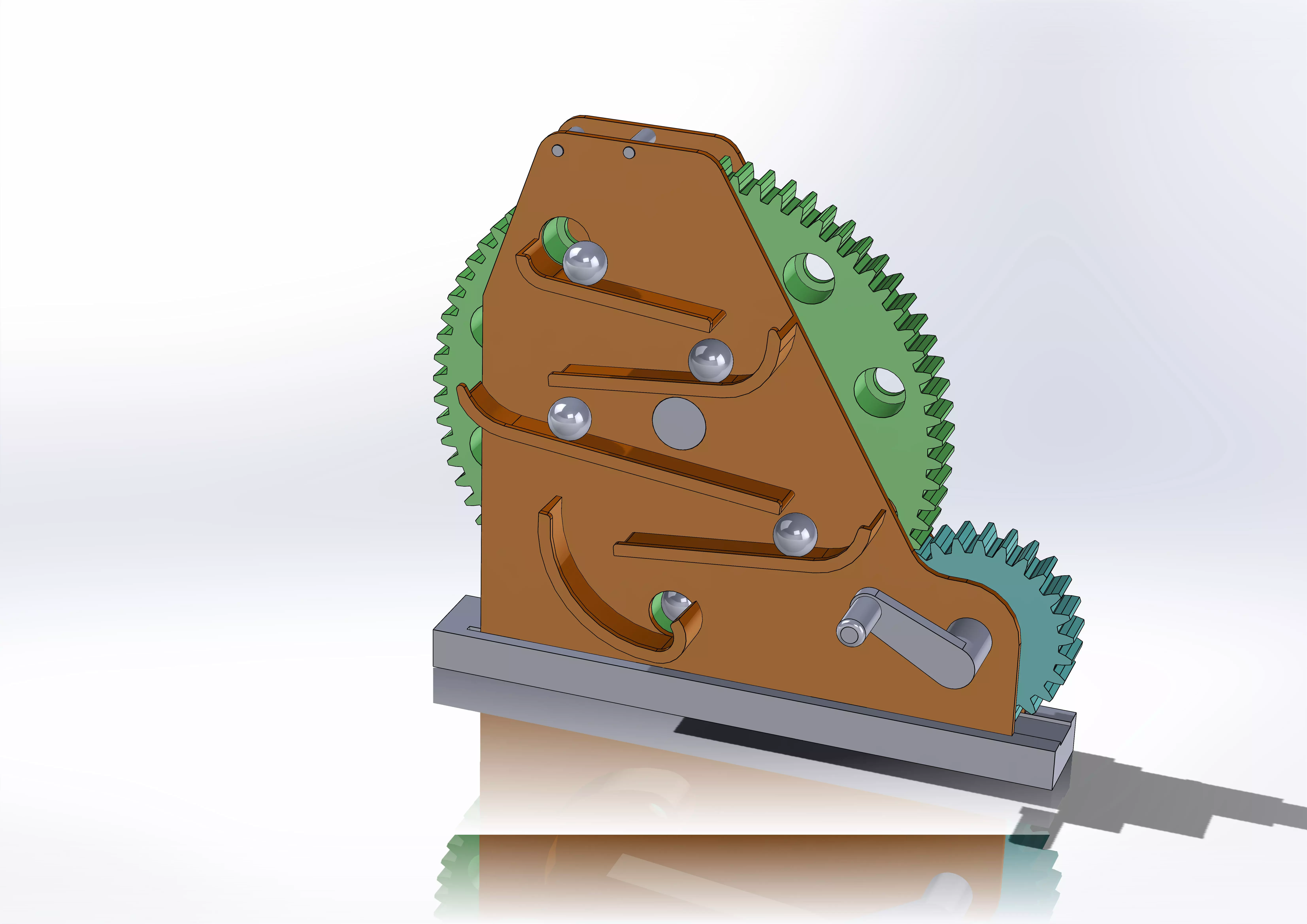 Marble Run Machine 3D 3D print model_0
