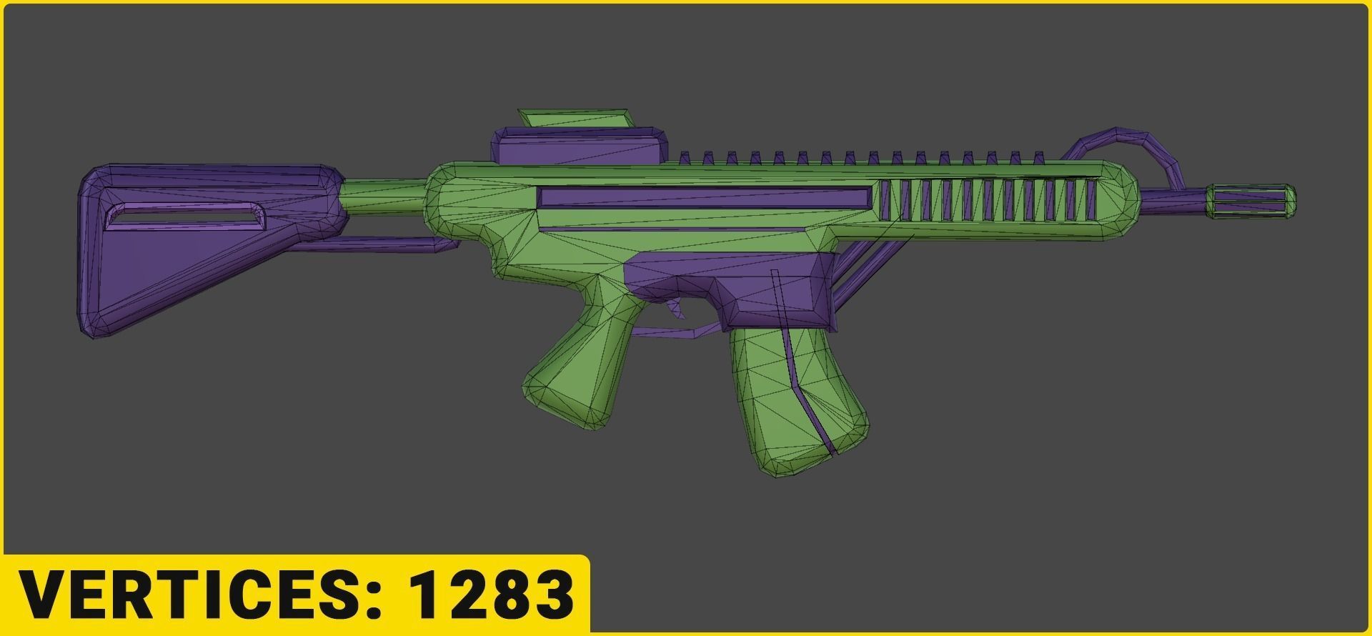 Toon SciFi Guns Bundle - 47 Low Poly Guns Low-poly 3D model_9