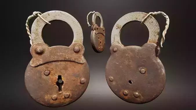 Old metal Lock