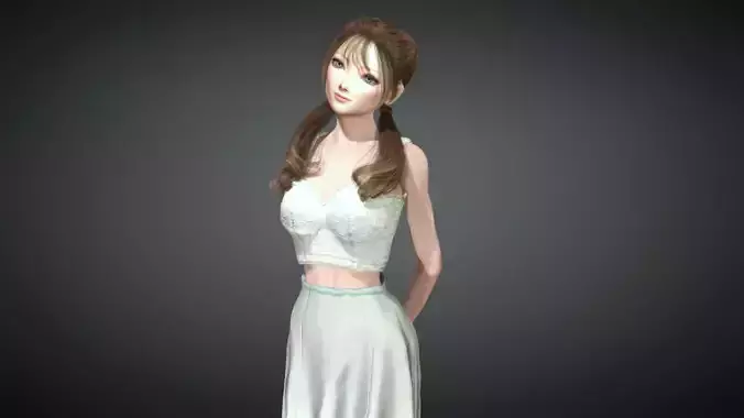 Realistic Anime Girl