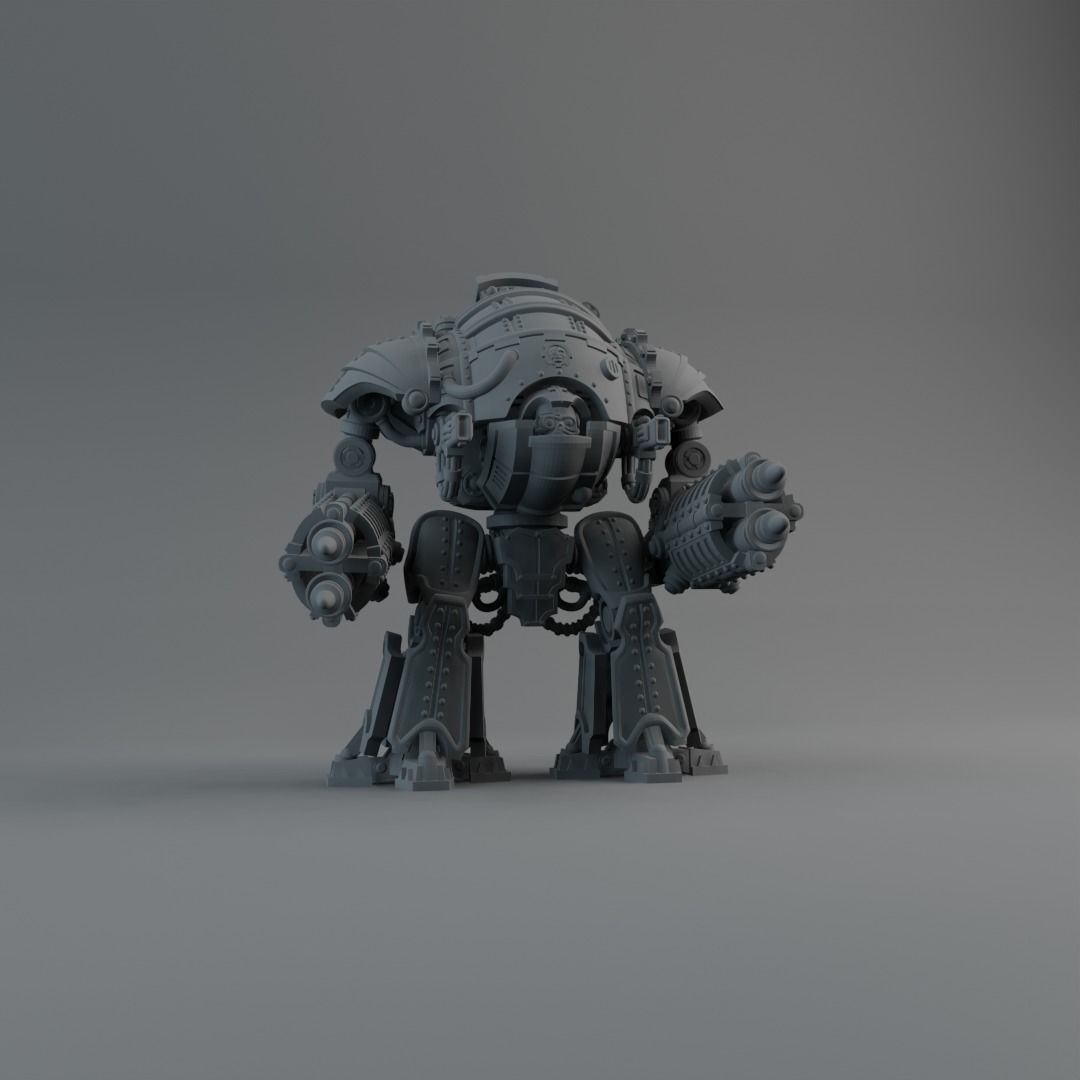 Knight mini 3 3D print model_4