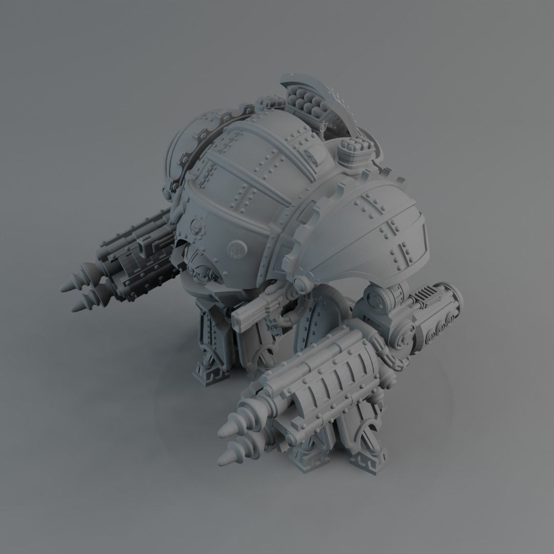 Knight mini 3 3D print model_1