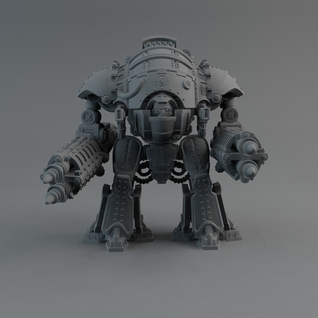 Knight mini 3 3D print model_7