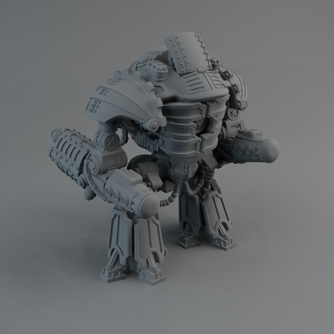 Knight mini 3 3D print model_6