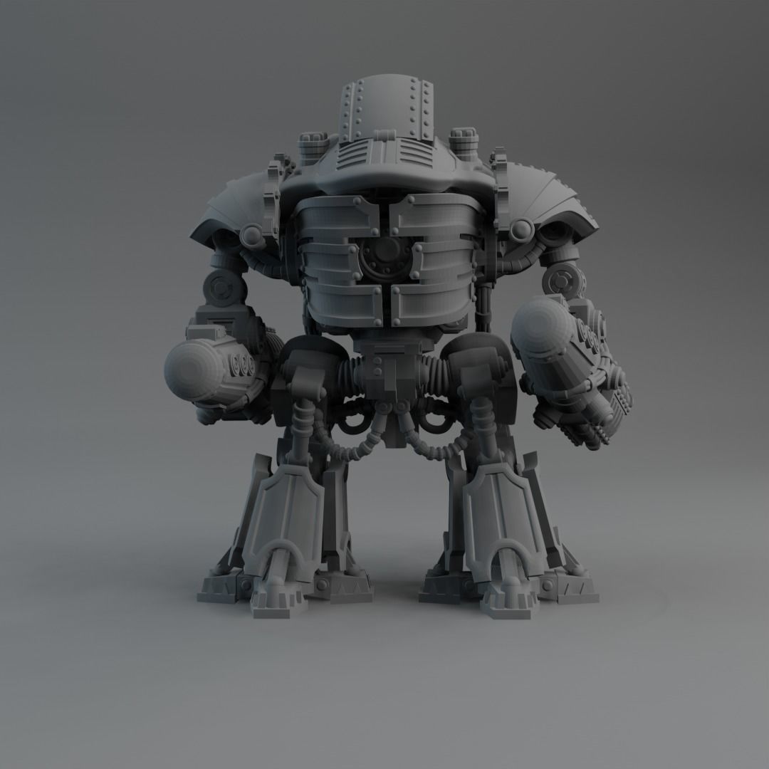 Knight mini 3 3D print model_2