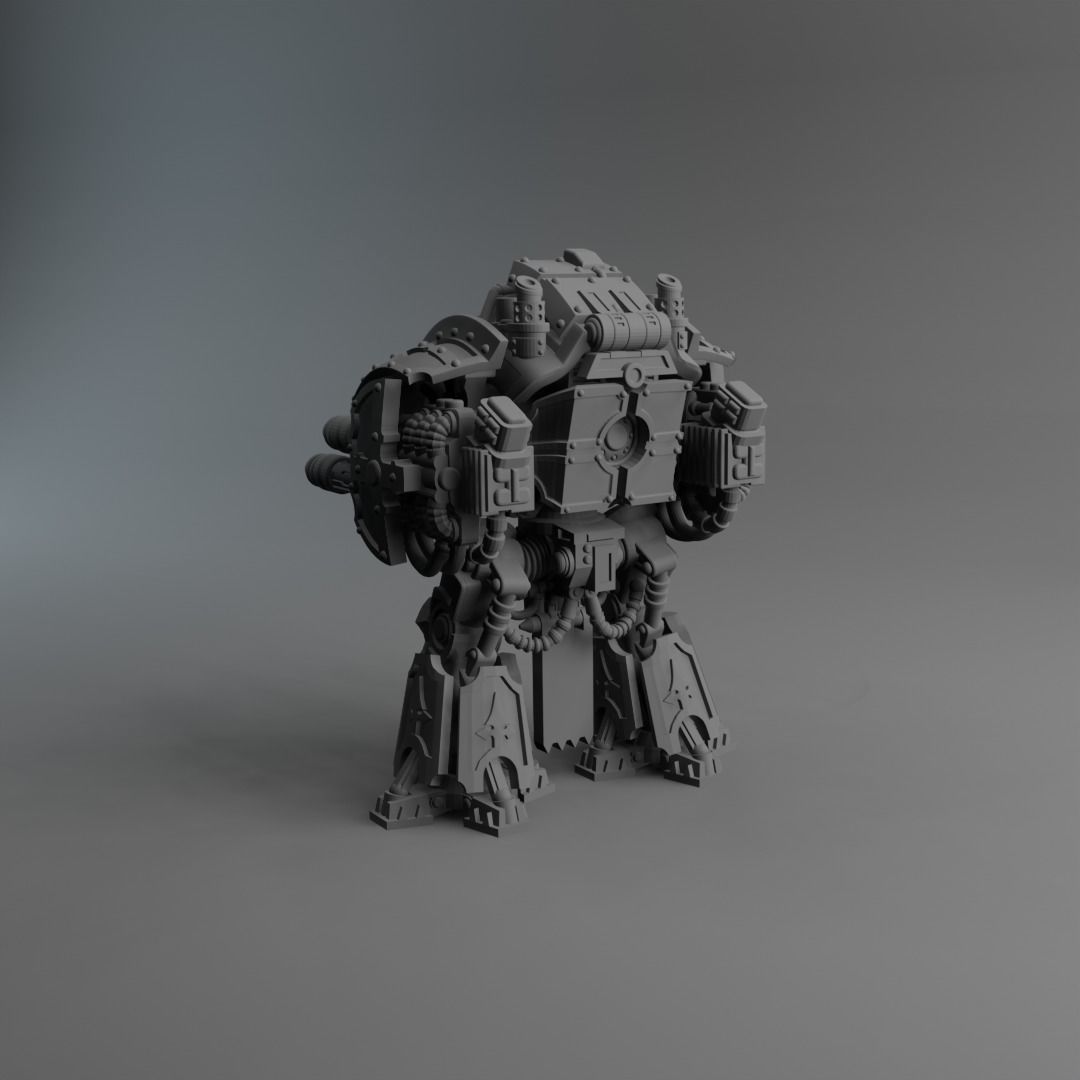 Knight mini 2 3D print model_1