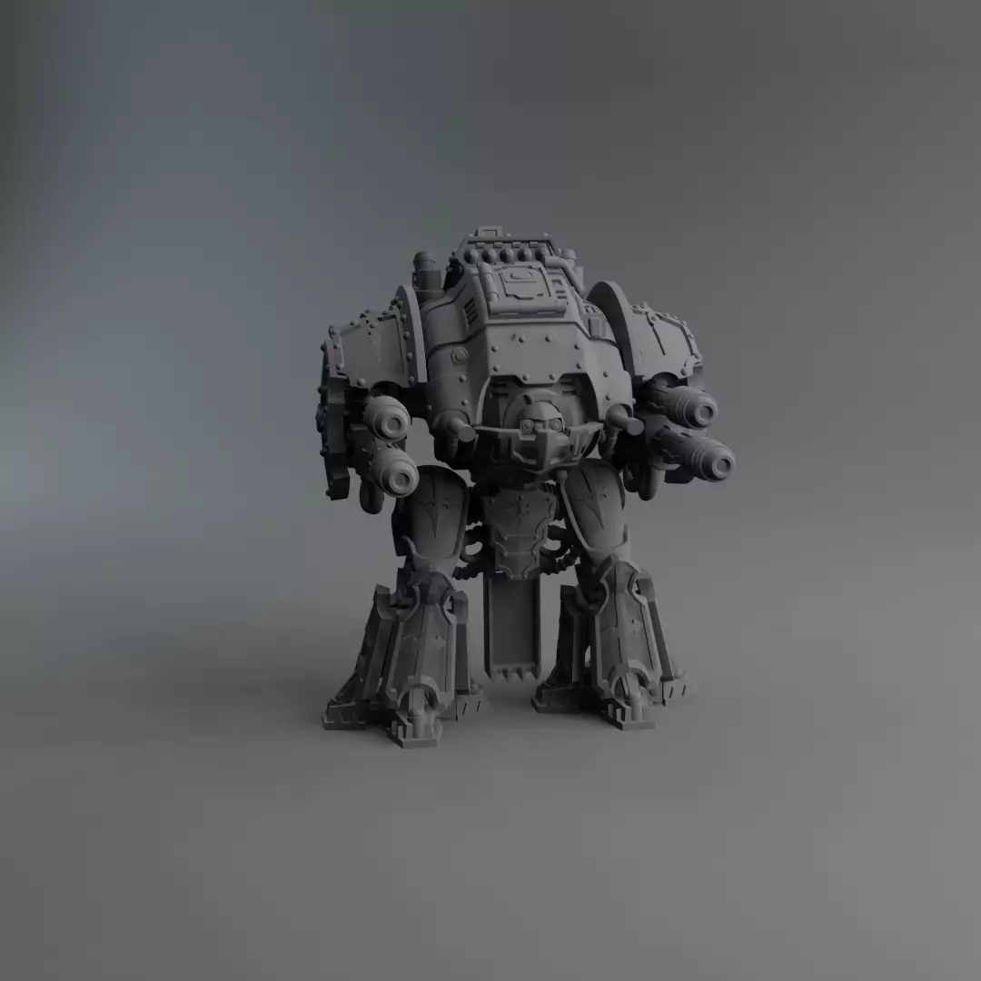 Knight mini 2 3D print model_0