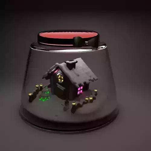 snow house 3D model