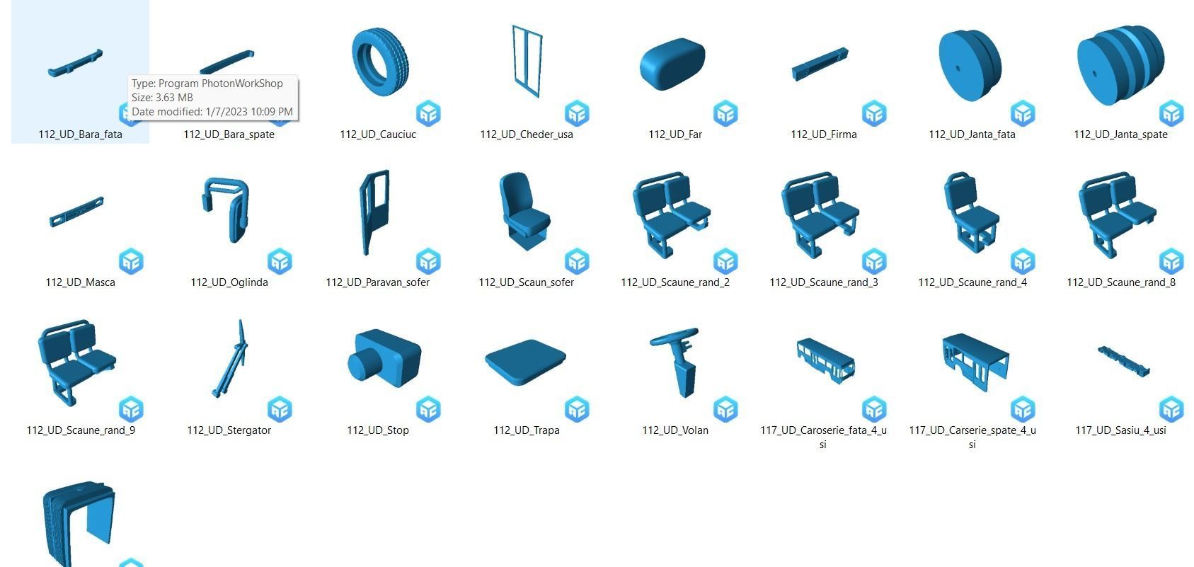 Bus DAC 117 3D print model_1