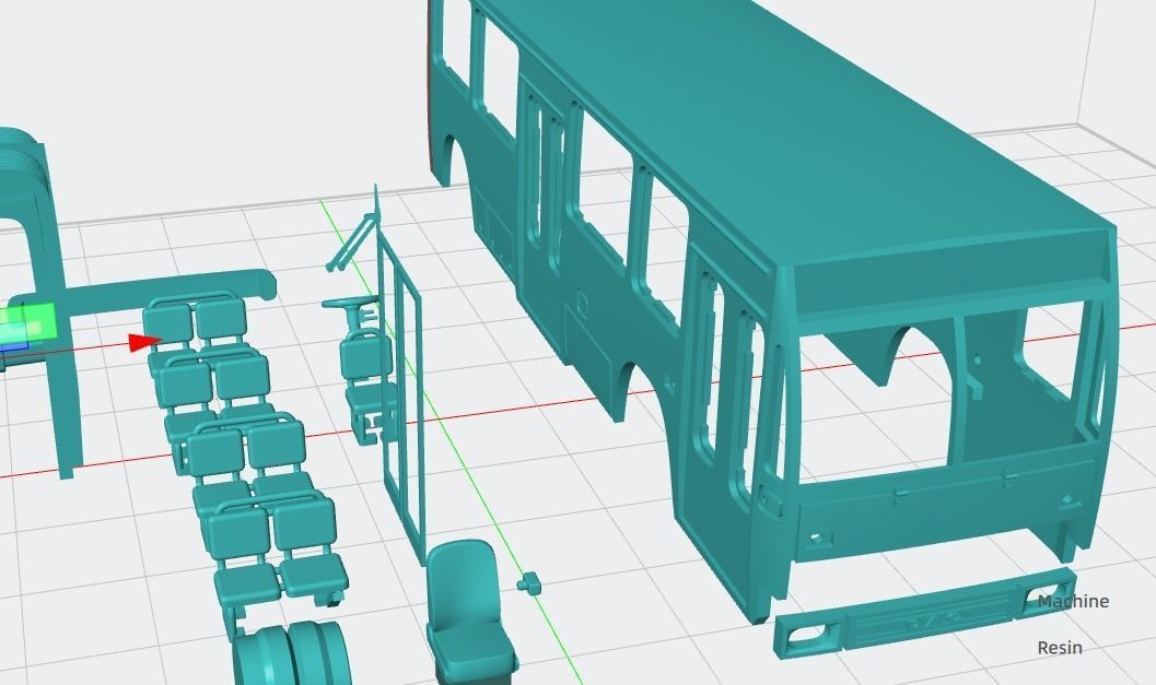 Bus DAC 117 3D print model_7