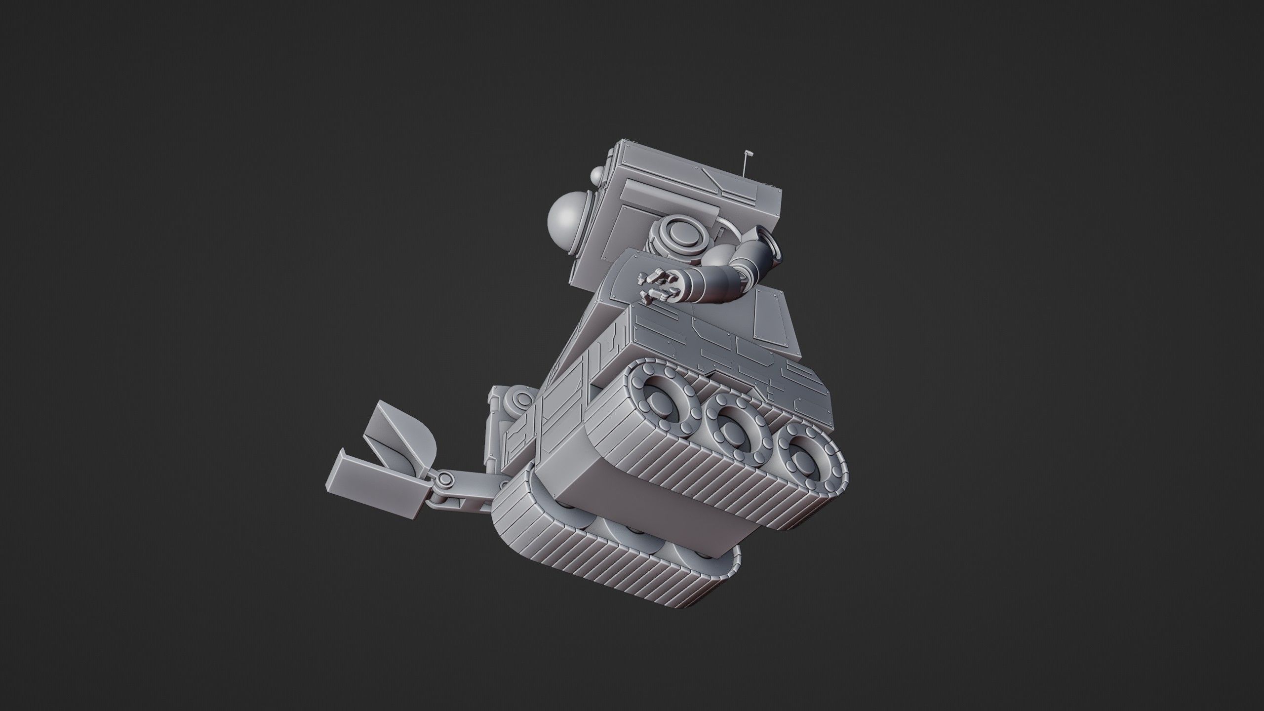 Sci-Fi Construction Robot 3D model_18