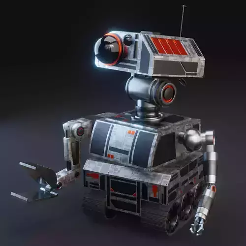 Sci-Fi Construction Robot 3D model