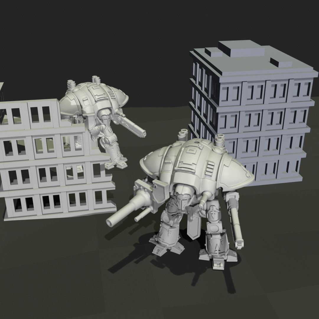 Knight mini 1 3D print model_4