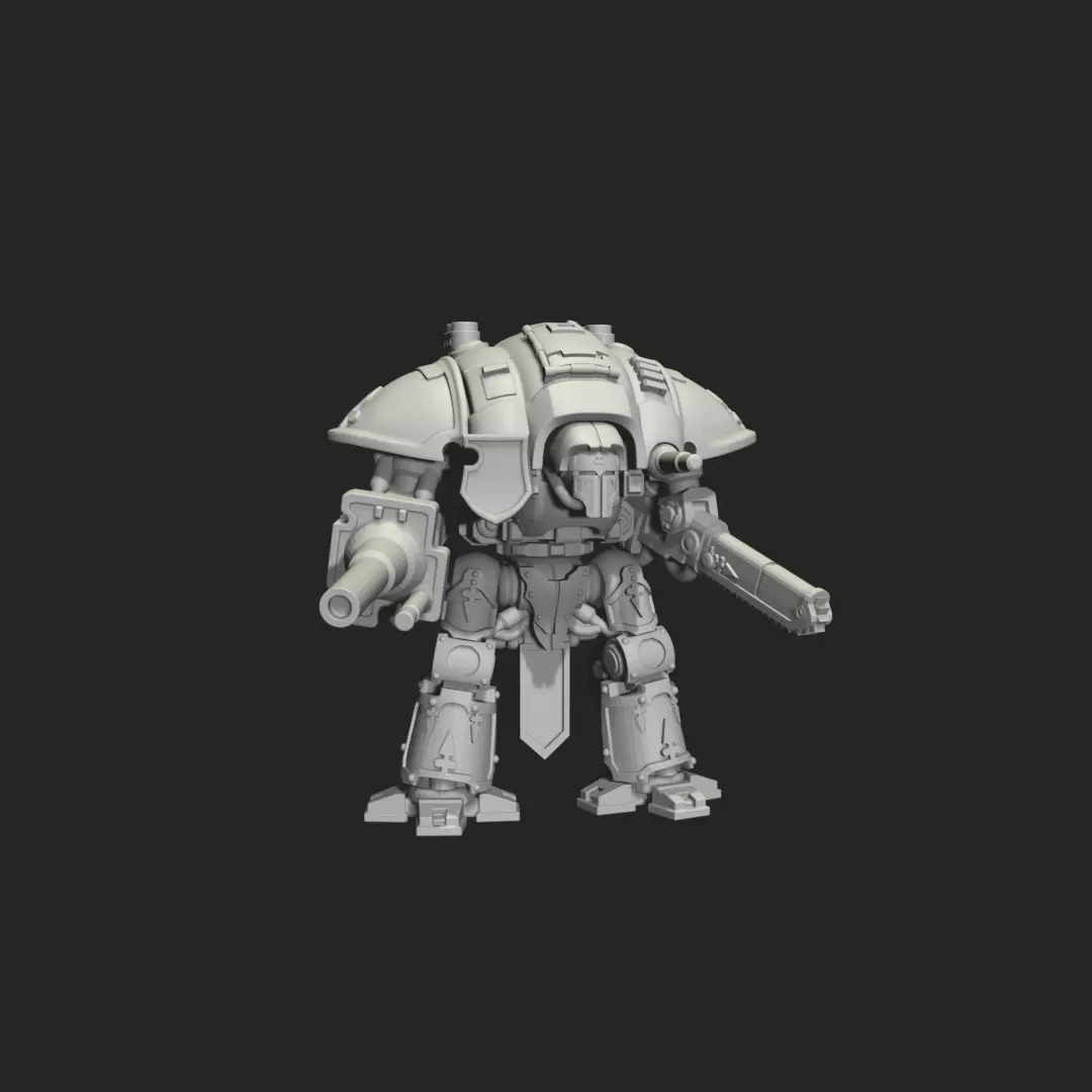 Knight mini 1 3D print model_0