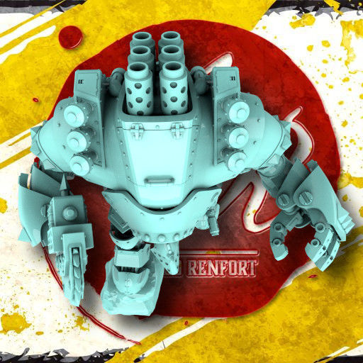 Steam Knight 1 3D print model_2