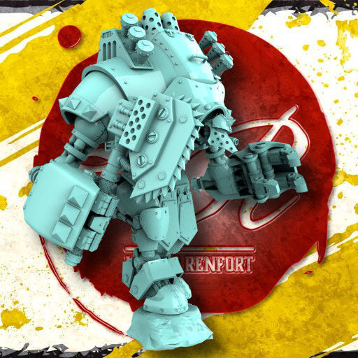 Steam Knight 1 3D print model_1