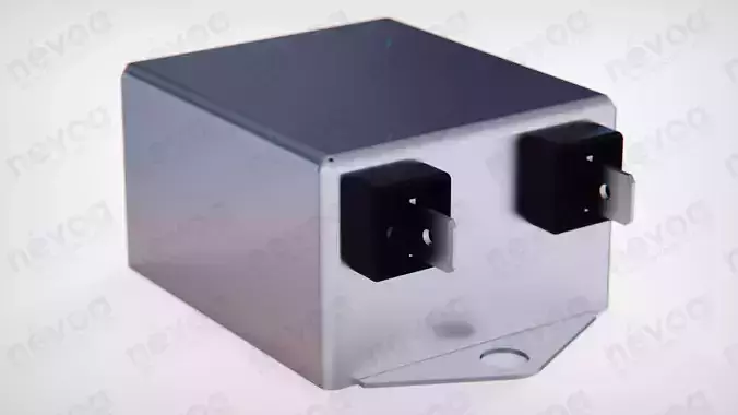 AC Filter Cost Optimized - FMLB-09 - SCHURTER Holding AG 3D model