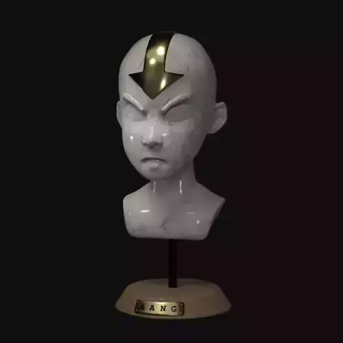 Aang - Avatar the last airbender Free 3D print model