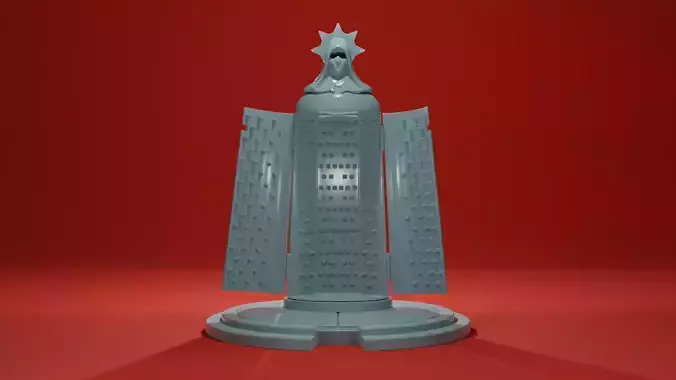 RELIC IRON MAIDEN CABINET SCATTER TERRAIN 3D print model