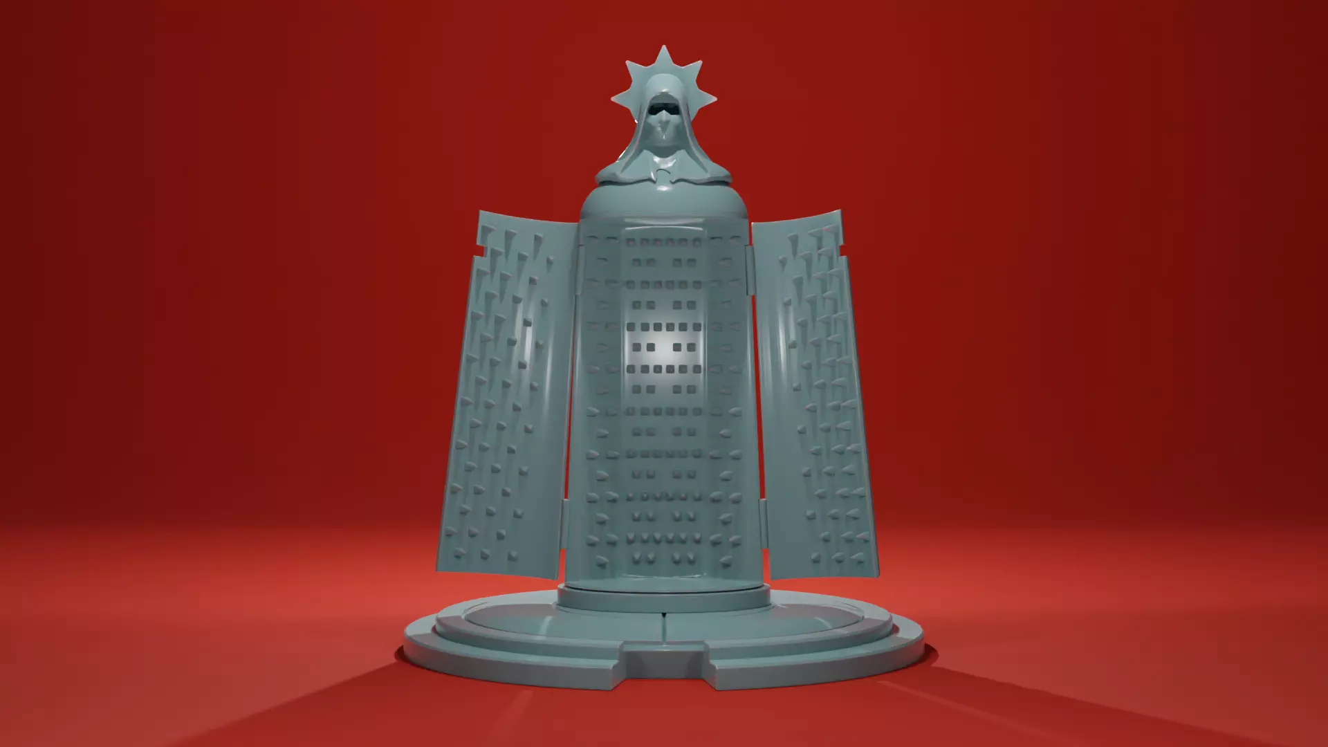 RELIC IRON MAIDEN CABINET SCATTER TERRAIN 3D print model_0
