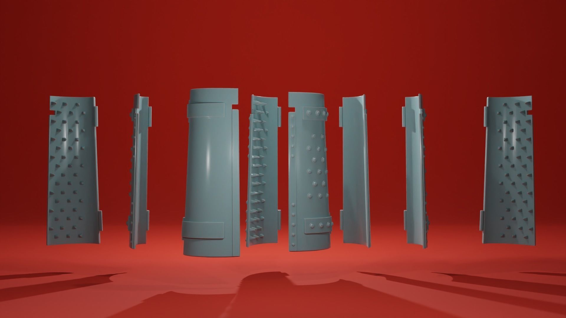 RELIC IRON MAIDEN CABINET SCATTER TERRAIN 3D print model_3