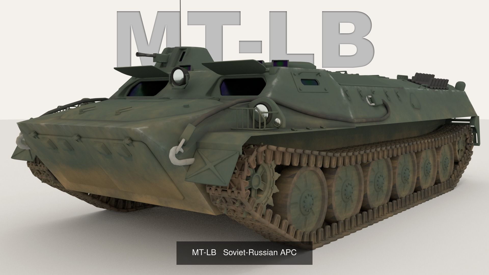 Soviet APCs and IFVs 3D Model Collection_3