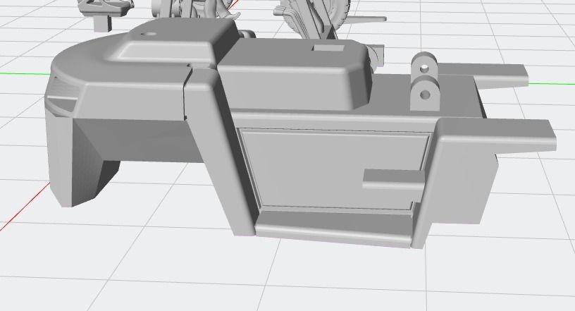FORKLIFT MODEL 3D print model_10