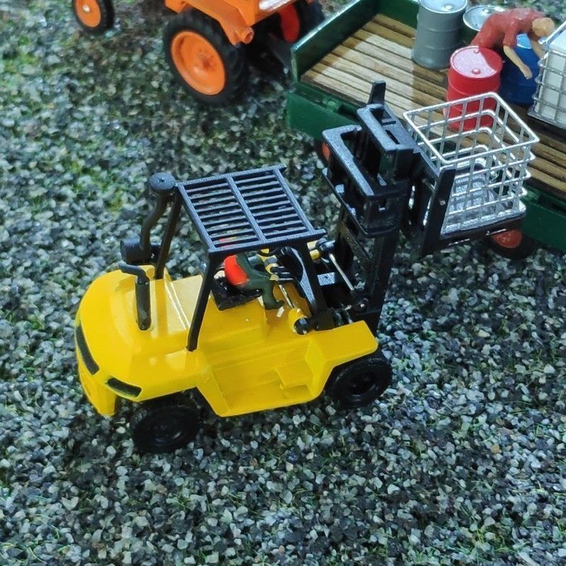 FORKLIFT MODEL 3D print model_6