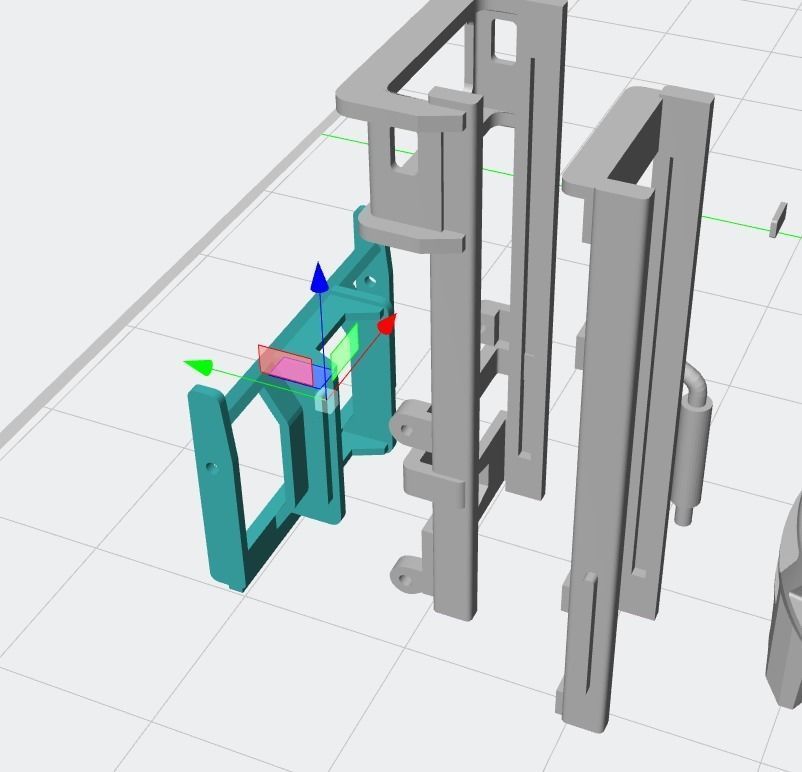 FORKLIFT MODEL 3D print model_8