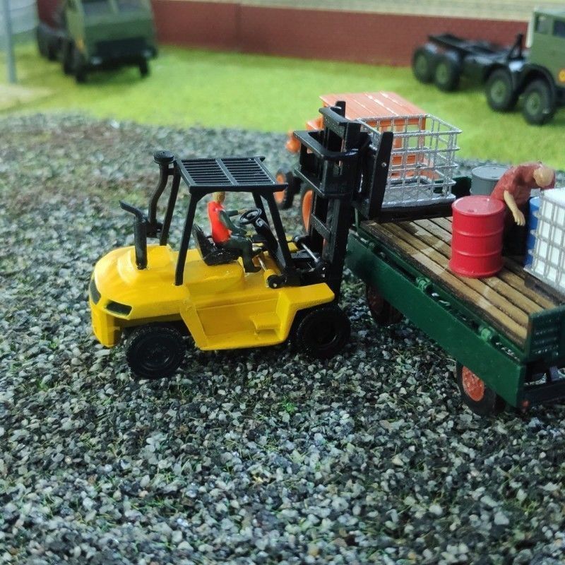 FORKLIFT MODEL 3D print model_7