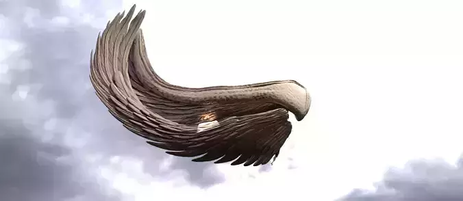 Egypt River wings 3D model